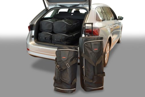 Pack de 6 sacs de voyage sur-mesure pour Skoda Octavia IV Combi (NX) (depuis 2020) - Gamme Classique