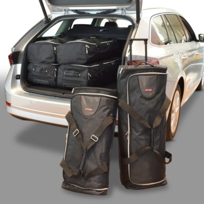 Pack de 6 sacs de voyage sur-mesure pour Skoda Octavia IV Combi (NX) (depuis 2020) - Gamme Classique