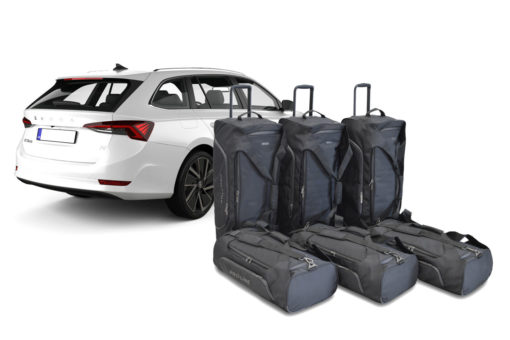 Pack de 6 sacs de voyage sur-mesure pour Skoda Octavia IV Combi (NX) (depuis 2020) - Gamme Pro.Line