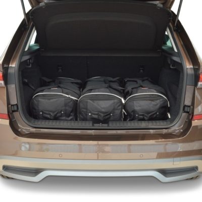 Pack de 6 sacs de voyage sur-mesure pour Skoda Kamiq (NW4) (depuis 2019) - Gamme Classique