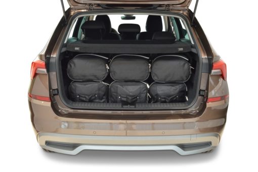 Pack de 6 sacs de voyage sur-mesure pour Skoda Kamiq (NW4) (depuis 2019) - Gamme Classique