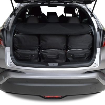 Pack de 6 sacs de voyage sur-mesure pour Toyota C-HR (depuis 2016) - Gamme Classique