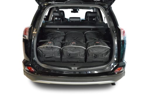 Pack de 6 sacs de voyage sur-mesure pour Toyota RAV4 IV (XA40) (de 2013 à 2018) - Gamme Classique