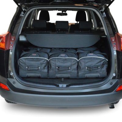 Pack de 6 sacs de voyage sur-mesure pour Toyota RAV4 IV (XA40) (de 2013 à 2018) - Gamme Classique