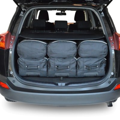 Pack de 6 sacs de voyage sur-mesure pour Toyota RAV4 IV (XA40) (de 2013 à 2018) - Gamme Classique