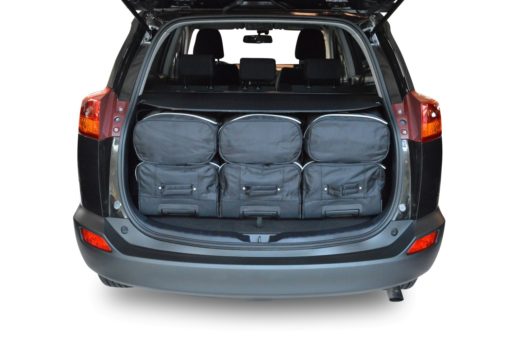 Pack de 6 sacs de voyage sur-mesure pour Toyota RAV4 IV (XA40) (de 2013 à 2018) - Gamme Classique