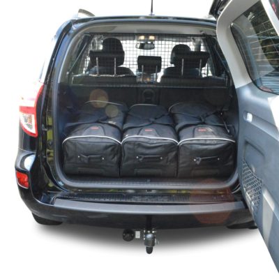 Pack de 6 sacs de voyage sur-mesure pour Toyota RAV4 III (XA30) (de 2006 à 2013) - Gamme Classique