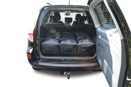 Pack de 6 sacs de voyage sur-mesure pour Toyota RAV4 III (XA30) (de 2006 à 2013) - Gamme Classique