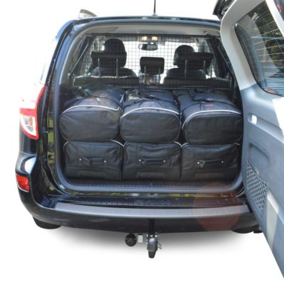 Pack de 6 sacs de voyage sur-mesure pour Toyota RAV4 III (XA30) (de 2006 à 2013) - Gamme Classique