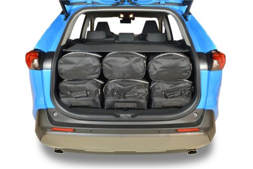 Pack de 6 sacs de voyage sur-mesure pour Toyota RAV4 V (XA50) (depuis 2018) - Gamme Classique