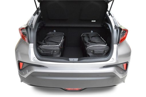 Pack de 6 sacs de voyage sur-mesure pour Toyota C-HR (depuis 2016) - Gamme Classique