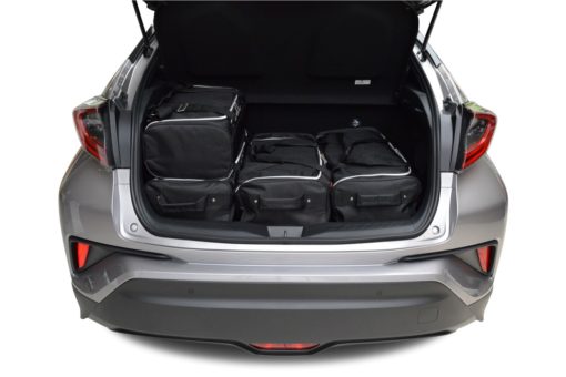 Pack de 6 sacs de voyage sur-mesure pour Toyota C-HR (depuis 2016) - Gamme Classique