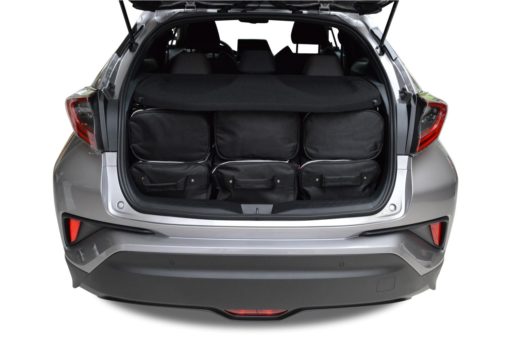 Pack de 6 sacs de voyage sur-mesure pour Toyota C-HR (depuis 2016) - Gamme Classique