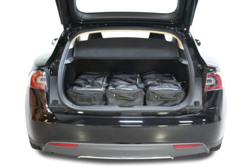 Pack de 6 sacs de voyage sur-mesure pour Tesla Model S (depuis 2012) - Gamme Classique