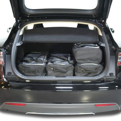 Pack de 6 sacs de voyage sur-mesure pour Tesla Model S (depuis 2012) - Gamme Classique