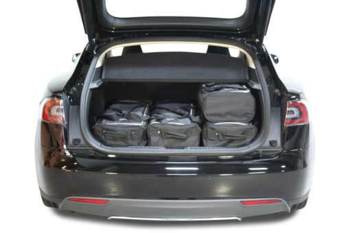 Pack de 6 sacs de voyage sur-mesure pour Tesla Model S (depuis 2012) - Gamme Classique