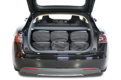 Pack de 6 sacs de voyage sur-mesure pour Tesla Model S (depuis 2012) - Gamme Classique