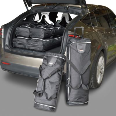 Pack de 6 sacs de voyage sur-mesure pour Tesla Model X (depuis 2015) - Gamme Classique