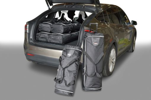 Pack de 6 sacs de voyage sur-mesure pour Tesla Model X (depuis 2015) - Gamme Classique