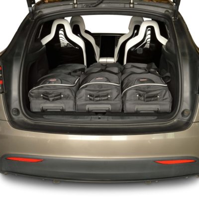 Pack de 6 sacs de voyage sur-mesure pour Tesla Model X (depuis 2015) - Gamme Classique