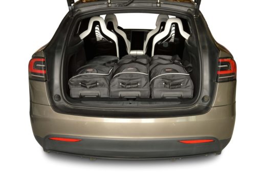 Pack de 6 sacs de voyage sur-mesure pour Tesla Model X (depuis 2015) - Gamme Classique