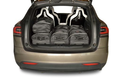 Pack de 6 sacs de voyage sur-mesure pour Tesla Model X (depuis 2015) - Gamme Classique