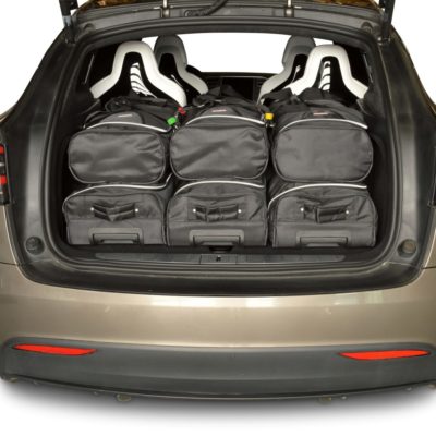 Pack de 6 sacs de voyage sur-mesure pour Tesla Model X (depuis 2015) - Gamme Classique