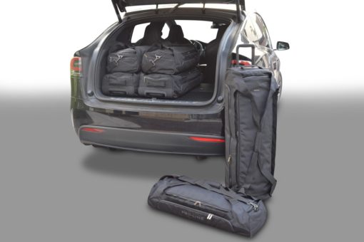 Pack de 6 sacs de voyage sur-mesure pour Tesla Model X (depuis 2015) - Gamme Pro.Line