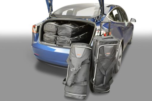 Pack de 6 sacs de voyage sur-mesure pour Tesla Model 3 (depuis 2017) - Gamme Classique