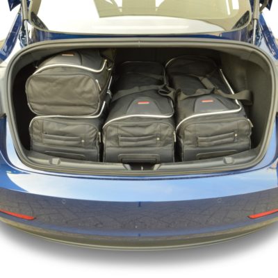 Pack de 6 sacs de voyage sur-mesure pour Tesla Model 3 (depuis 2017) - Gamme Classique