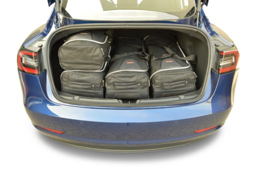 Pack de 6 sacs de voyage sur-mesure pour Tesla Model 3 (depuis 2017) - Gamme Classique