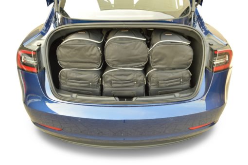 Pack de 6 sacs de voyage sur-mesure pour Tesla Model 3 (depuis 2017) - Gamme Classique