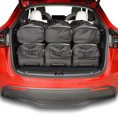 Pack de 6 sacs de voyage sur-mesure pour Tesla Model Y (depuis 2020) - Gamme Classique