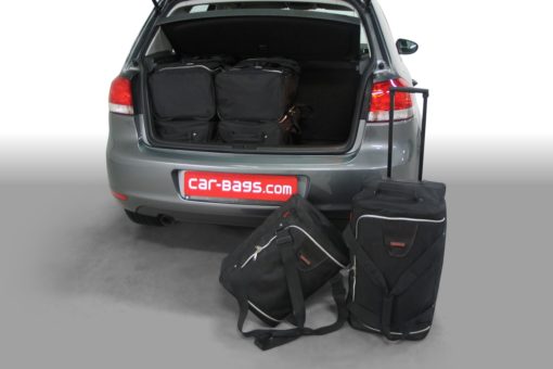 Pack de 6 sacs de voyage sur-mesure pour Volkswagen Golf VI (5K) (de 2008 à 2012) - Gamme Classique