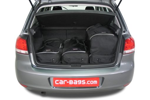 Pack de 6 sacs de voyage sur-mesure pour Volkswagen Golf VI (5K) (de 2008 à 2012) - Gamme Classique