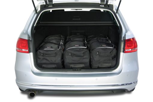 Pack de 6 sacs de voyage sur-mesure pour Volkswagen Passat Variant (B7) (de 2010 à 2014) - Gamme Classique