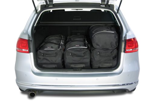 Pack de 6 sacs de voyage sur-mesure pour Volkswagen Passat Variant (B7) (de 2010 à 2014) - Gamme Classique