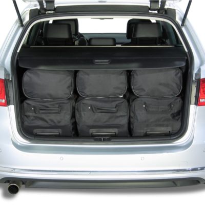 Pack de 6 sacs de voyage sur-mesure pour Volkswagen Passat Variant (B7) (de 2010 à 2014) - Gamme Classique