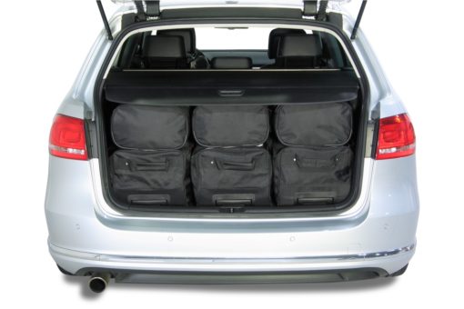 Pack de 6 sacs de voyage sur-mesure pour Volkswagen Passat Variant (B7) (de 2010 à 2014) - Gamme Classique