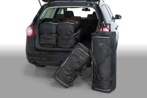 Pack de 6 sacs de voyage sur-mesure pour Volkswagen Passat Variant (B6) (de 2005 à 2010) - Gamme Classique