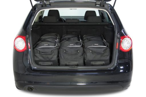 Pack de 6 sacs de voyage sur-mesure pour Volkswagen Passat Variant (B6) (de 2005 à 2010) - Gamme Classique