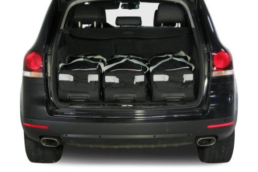 Pack de 6 sacs de voyage sur-mesure pour Volkswagen Touareg I (7L) (de 2002 à 2010) - Gamme Classique