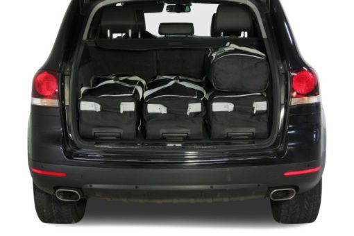 Pack de 6 sacs de voyage sur-mesure pour Volkswagen Touareg I (7L) (de 2002 à 2010) - Gamme Classique