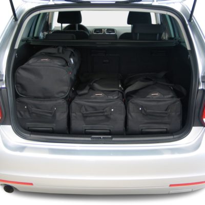 Pack de 6 sacs de voyage sur-mesure pour Volkswagen Golf V Variant (1K) (de 2007 à 2009) - Gamme Classique