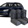 Pack de 6 sacs de voyage sur-mesure pour Volkswagen Golf V Variant (1K) (de 2007 à 2009) - Gamme Pro.Line