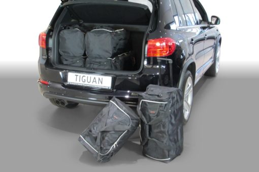 Pack de 6 sacs de voyage sur-mesure pour Volkswagen Tiguan (5N) (de 2007 à 2015) - Gamme Classique