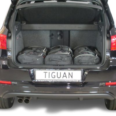 Pack de 6 sacs de voyage sur-mesure pour Volkswagen Tiguan (5N) (de 2007 à 2015) - Gamme Classique