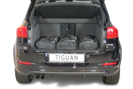 Pack de 6 sacs de voyage sur-mesure pour Volkswagen Tiguan (5N) (de 2007 à 2015) - Gamme Classique