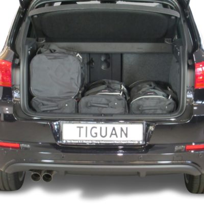 Pack de 6 sacs de voyage sur-mesure pour Volkswagen Tiguan (5N) (de 2007 à 2015) - Gamme Classique