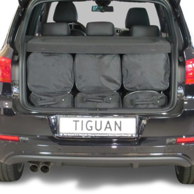 Pack de 6 sacs de voyage sur-mesure pour Volkswagen Tiguan (5N) (de 2007 à 2015) - Gamme Classique